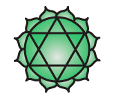 Illustration for the 4th chakra
