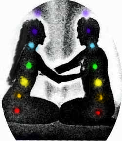 Colorful chakra artwork