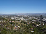 Aerial view of the San Fernando Valley